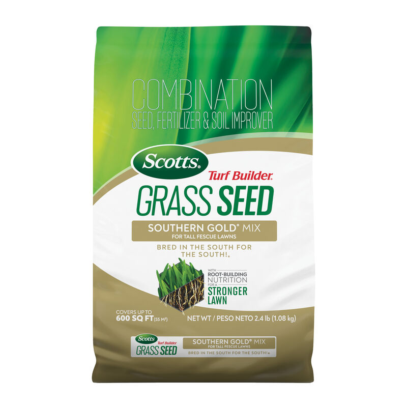 Scotts&reg; Turf Builder&reg; Grass Seed Southern Gold&reg; Mix for Tall Fescue Lawns image number null